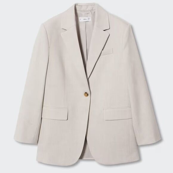 Mango Co-Ord Set Blazer Pants New - Picture 6 of 16